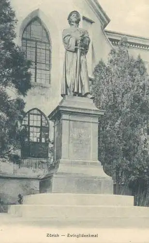Zurich Zwinglidenkmal