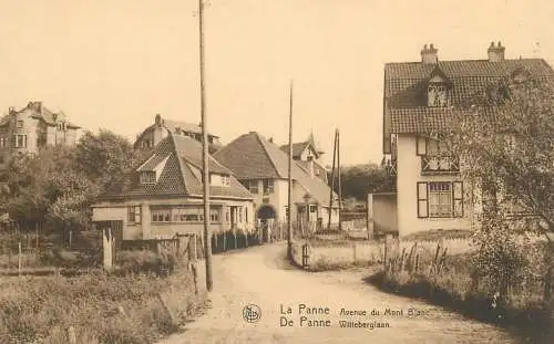 De Panne avenue de Mont Blanc
