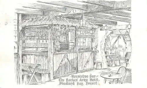 Horseshoe bar the bankes arms hotel Studland Bay Dorset