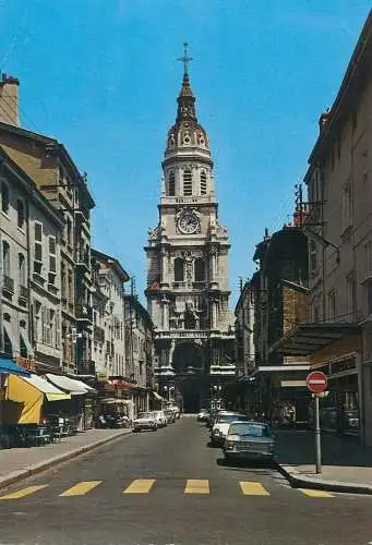 Post card France Bourg Eglise Notre-Dame