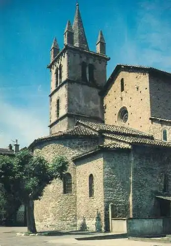 Post card France Vif l'eglise - abside romane