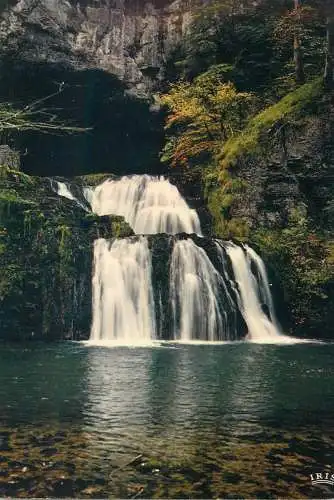 Post card France Le Jura pittoresque source du Lison