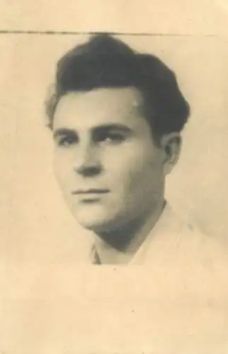 Photography Photograph Identified person backnote " victor emanoil stingaciu " Romania