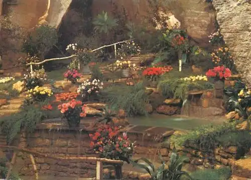 Postcard France Doue la Fontaine Cite des Roses Grottes des Arenes