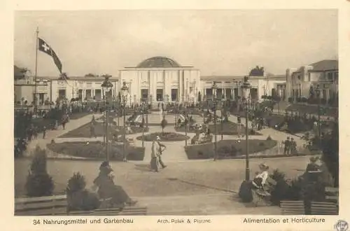 Exposition nationale suisse a Berne 1914 Nahrungsmittel und Gartenbau Alimentation et Horticulture