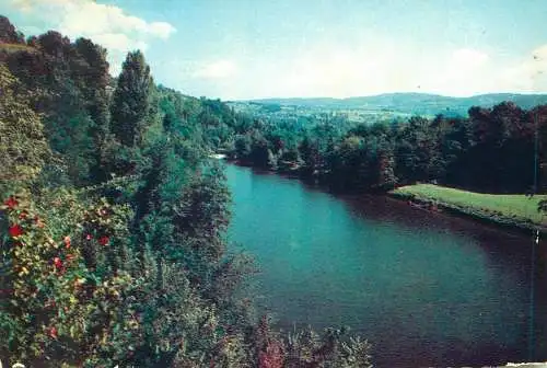 Postcard France La Dordogne aux environs de Carennac paysage pittoresque
