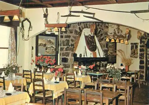 Postcard France Le Relais de Valberg Touet-S/Var La Salle du Restaurant