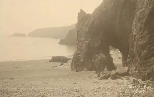 UK postcard Sark island Dixcart Bay