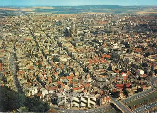 Postcard France Reims Marne vue panoramique