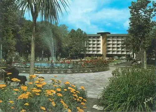 Postcard France Dax Landes Ville Thermale La Poitiniere et l'hotel Miradour