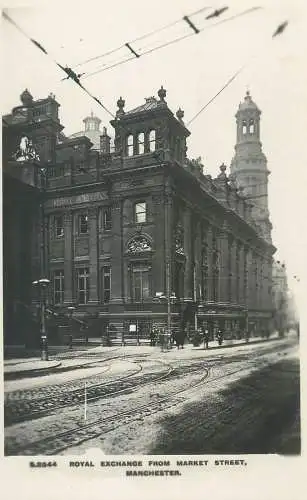 Manchester royal exchange from market street