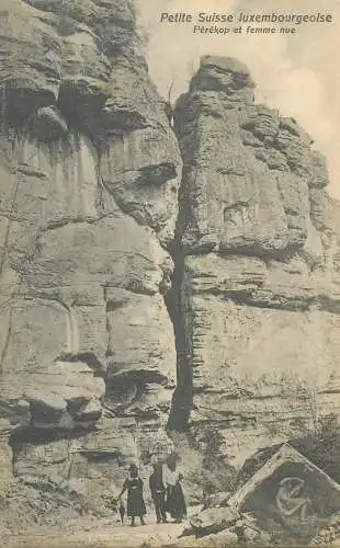 Petite Suisse luxembourgeoise Perekop et femme nue