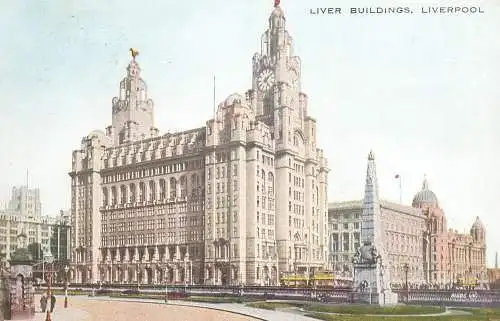 Liverpool Liver Buildings 1933