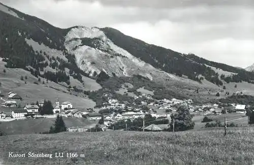 Switzerland postcard Kurort Sorenberg resort panorama Hugo Kopp