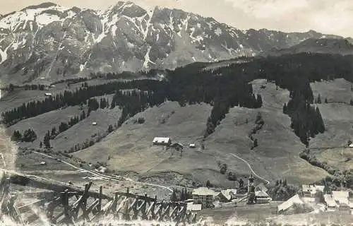Switzerland postcard Kurort Sorenberg Luz mit Brienzer Rothorn