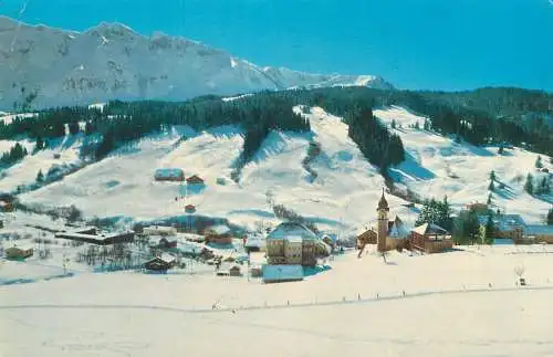 Switzerland postcard Kurort Sorenberg Luz mit Brienzer Rothorn 1966