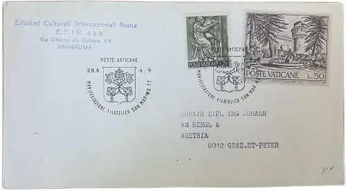 Poste Vaticane as per 2 scans