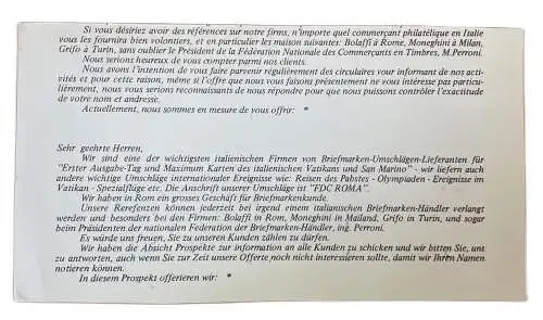 Poste Vaticane as per 2 scans