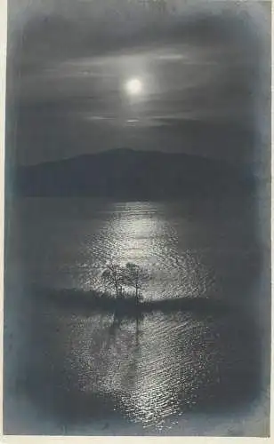 Stimmung Suisse 1925 photo postcard