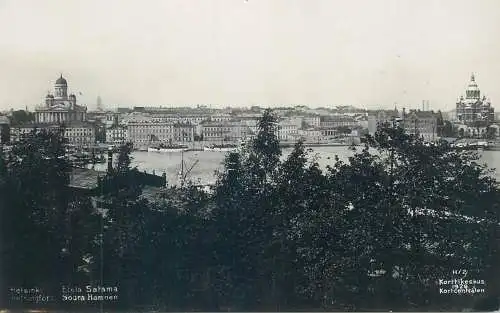 Helsonki Finland panorama carte foto