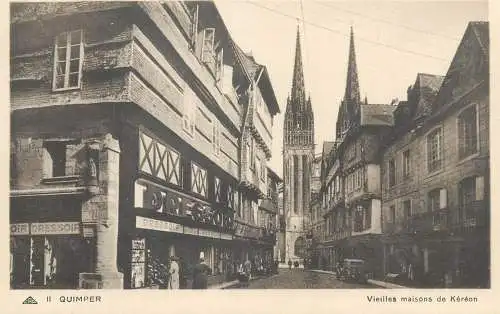 Quimper vieilles maisons de Kereon