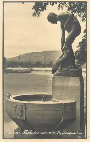 Zurich Fischerbrunnen am Mythenquai