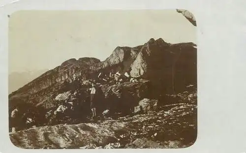 Photo postcard Switzerland 1915 landscape
