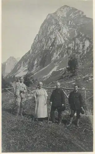 Photo postcard Switzerland alpine scenery