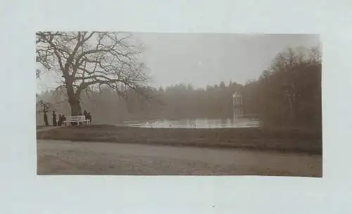 Real photo postcard place to identify lake pond