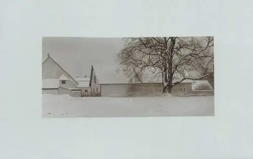 Real photo postcard place to identify winter scenery