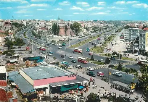Turkey Istanbul Aksaray Vatan me Millet caddeleri