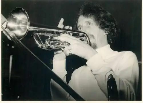 Swiss musician photo 1972 trumpeter Switzerland