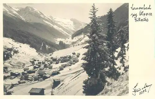 Austria Tirol Mayrhofen Hans Hruschka mountain resort Lowersbach 3392 m postcard