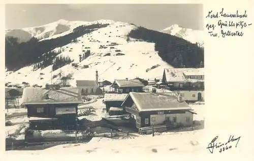 Austria Tirol Mayrhofen Hans Hruschka cabane mountain resort scene 3360 m postcard