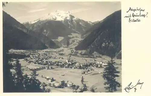 Austria Tirol Mayrhofen Aufnahme und Verlag postcard