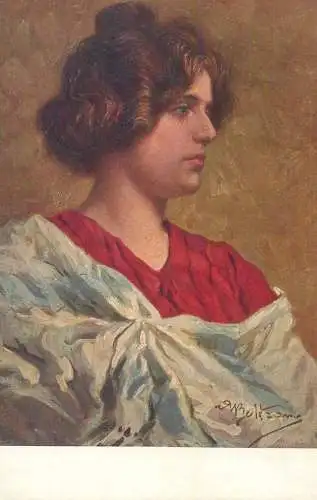 Achille Beltrame - Study ( Etude )