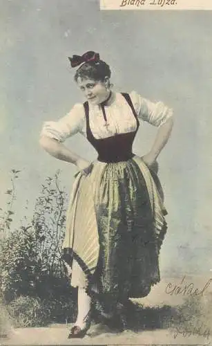Blaha Luiza Hungarian actress and singer 1900s