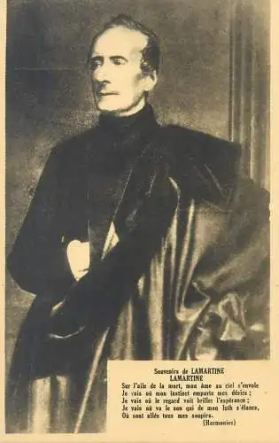 Alphonse de Lamartine French author, poet, and statesman