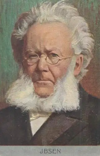 Norwegian playwright and theatre director Henrik Ibsen