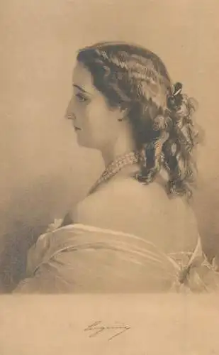 Empress Eugénie coiffure