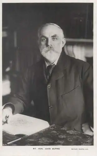 English trade unionist and politician John Burns