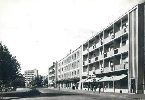 Europe Hungary Debrecen Petofi platz 1964 postcard