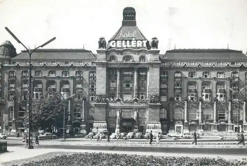 Europe Hungary Budapest Gellert hotel  postcard