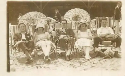 Broadstairs people social history photo postcard dated august 1921