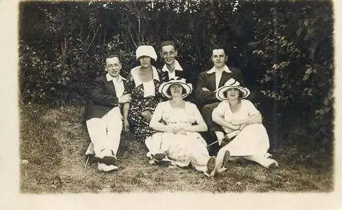 Broadstairs social history photo postcard dated august 1921