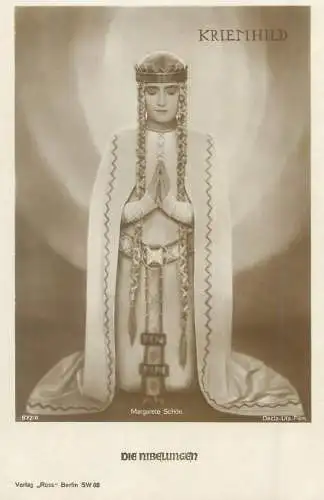 Die Nibelungen Kriemhild Margarete Schon