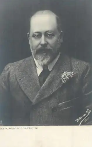 His Majesty King Edward VII photo Wilkinson Raphael Tuck Real Photograph series