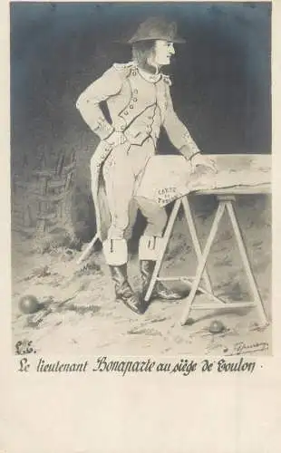 Le lieutenant Bonaparte au siege de Toulon