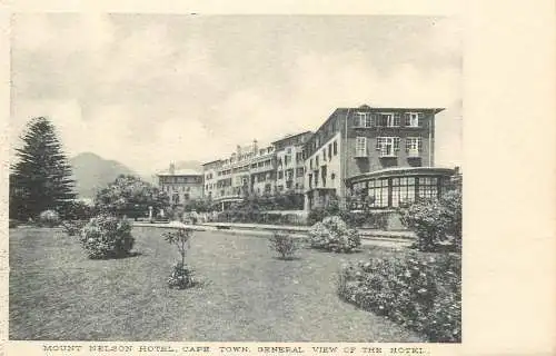 Cape Town mount Nelson hotel