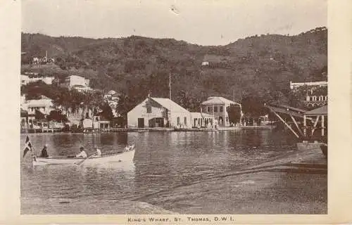 Antilles Netherland Antilles KING'S WHARF ST. THOMAS, D.W.I.